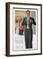 Evening Dress Suit 1938-null-Framed Art Print