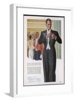 Evening Dress Suit 1938-null-Framed Art Print