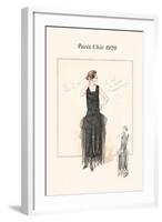 Evening Dress-null-Framed Art Print