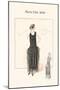 Evening Dress-null-Mounted Art Print