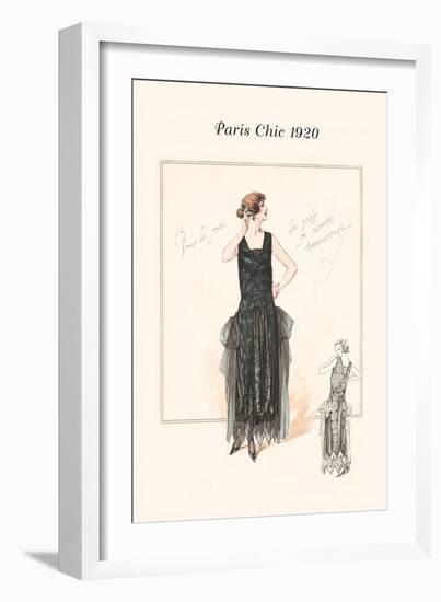 Evening Dress-null-Framed Art Print