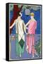 Evening Dresses by Philippe Et Gaston and Drecoll-null-Framed Stretched Canvas