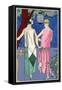 Evening Dresses by Philippe Et Gaston and Drecoll-null-Framed Stretched Canvas