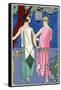 Evening Dresses by Philippe Et Gaston and Drecoll-null-Framed Stretched Canvas