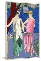 Evening Dresses by Philippe Et Gaston and Drecoll-null-Stretched Canvas