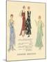 Evening Dresses-null-Mounted Art Print