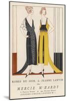 Evening Dresses-null-Mounted Art Print