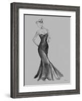 Evening Elegance - Grace-Deborah Pearce-Framed Art Print