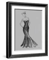 Evening Elegance - Grace-Deborah Pearce-Framed Art Print