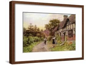 Evening, Elmley Castle, Worcester-Alfred Robert Quinton-Framed Giclee Print