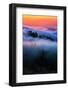 Evening Falls in the Hills of Mount Tam, Northern California Fog-Vincent James-Framed Photographic Print