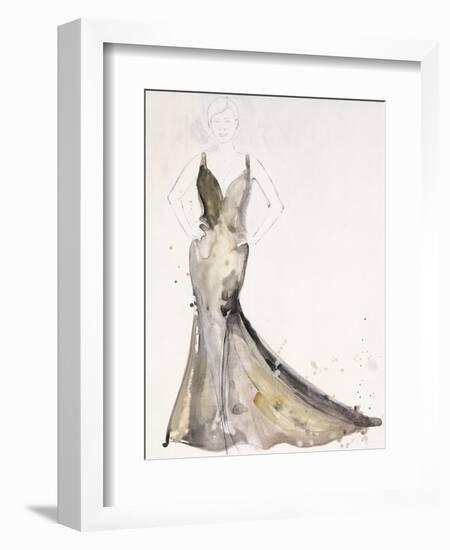 Evening Fashion II-Kari Taylor-Framed Giclee Print