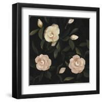 Evening Gardenias II-Emma Scarvey-Framed Art Print