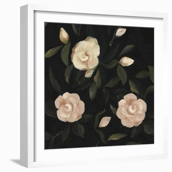 Evening Gardenias II-Emma Scarvey-Framed Art Print