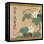 Evening Glories-Ogata Kenzan-Framed Stretched Canvas