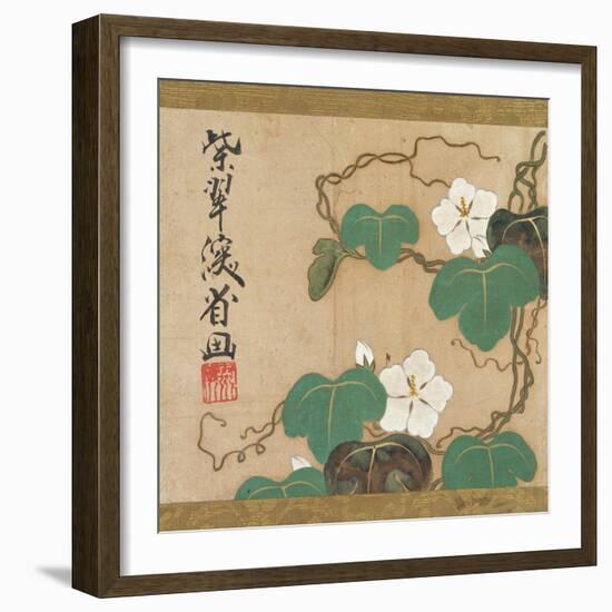 Evening Glories-Ogata Kenzan-Framed Giclee Print