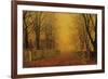 Evening Glow, c.1884-John Atkinson Grimshaw-Framed Giclee Print