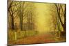 Evening Glow, c.1884-John Atkinson Grimshaw-Mounted Giclee Print