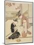 Evening Glow of the Lantern, after 1766-Suzuki Harunobu-Mounted Giclee Print