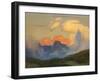 Evening Glow on Rosengarten (Oil on Canvas)-Adrian Scott Stokes-Framed Giclee Print