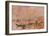 'Evening Glow, Venice', c1895-Alfred Edward East-Framed Giclee Print