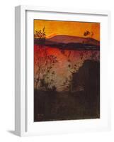 Evening Glow-Harald Sohlberg-Framed Giclee Print