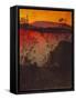 Evening Glow-Harald Sohlberg-Framed Stretched Canvas