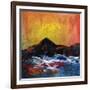 Evening Glow-Aleta Pippin-Framed Giclee Print