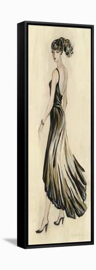 Evening Gown IV-Silvia Vassileva-Framed Stretched Canvas