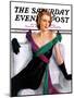 "Evening Gown," Saturday Evening Post Cover, May 21, 1938-Neysa Mcmein-Mounted Giclee Print