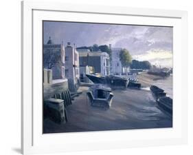 Evening - Greenwich-Jack Dennis Pountney-Framed Giclee Print