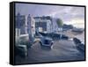 Evening - Greenwich-Jack Dennis Pountney-Framed Stretched Canvas