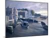 Evening - Greenwich-Jack Dennis Pountney-Mounted Giclee Print