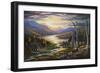 Evening Guests-Chuck Black-Framed Giclee Print