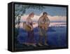Evening Homecoming, 1906-Mikhail Nikolayevich Yakovlev-Framed Stretched Canvas