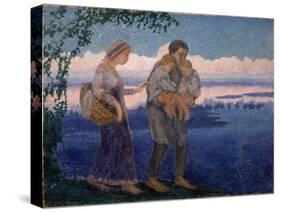 Evening Homecoming, 1906-Mikhail Nikolayevich Yakovlev-Stretched Canvas
