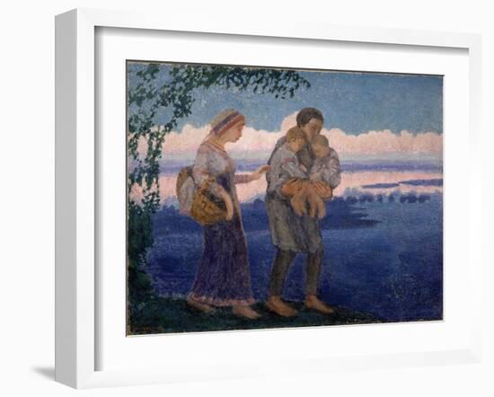 Evening Homecoming, 1906-Mikhail Nikolayevich Yakovlev-Framed Giclee Print