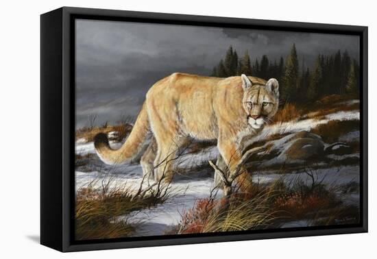 Evening Hunter-Trevor V. Swanson-Framed Stretched Canvas