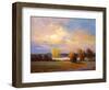 Evening II-Athanase Pell-Framed Giclee Print