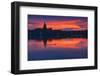 Evening Impression at the Schulsee in Mšlln-Thomas Ebelt-Framed Photographic Print