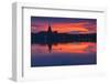 Evening Impression at the Schulsee in Mšlln-Thomas Ebelt-Framed Photographic Print