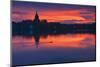 Evening Impression at the Schulsee in Mšlln-Thomas Ebelt-Mounted Photographic Print