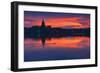 Evening Impression at the Schulsee in Mšlln-Thomas Ebelt-Framed Photographic Print