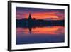 Evening Impression at the Schulsee in Mšlln-Thomas Ebelt-Framed Photographic Print