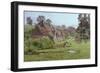 Evening in Arlington Row, Bibury, Gloucestershire-Newton Bennett-Framed Giclee Print