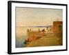 Evening in Benares, India, 1912-William Rothenstein-Framed Giclee Print