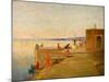 Evening in Benares, India, 1912-William Rothenstein-Mounted Giclee Print