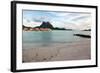 Evening in Bora Bora-Woolfy-Framed Photographic Print