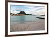 Evening in Bora Bora-Woolfy-Framed Photographic Print