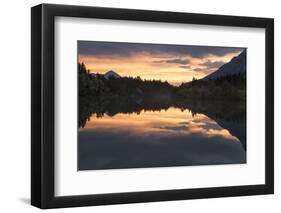 Evening in Gail, Austria-Simone Wunderlich-Framed Photographic Print